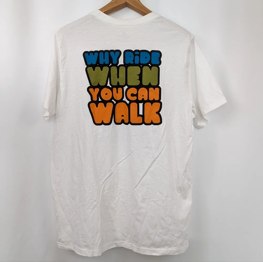 Adidas T-Shirt Golf Cart Graphic Short Sleeve Amplifier Tee Cotton White XXL NWT